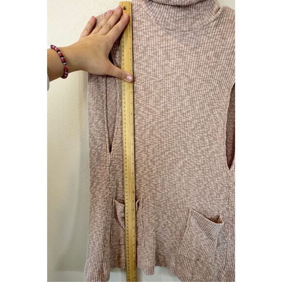 Free People FP Beach Cowlneck Sleeveless Oversized Lightweight Women's Tunic S - Picture 5 of 8